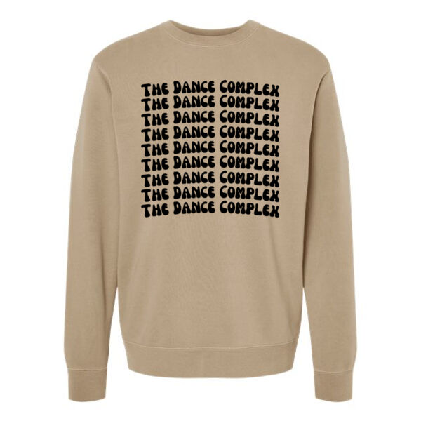 Independent Trading Co. - Unisex Midweight Pigment-Dyed Crewneck Sweatshirt - Printed Logo Thumbnail