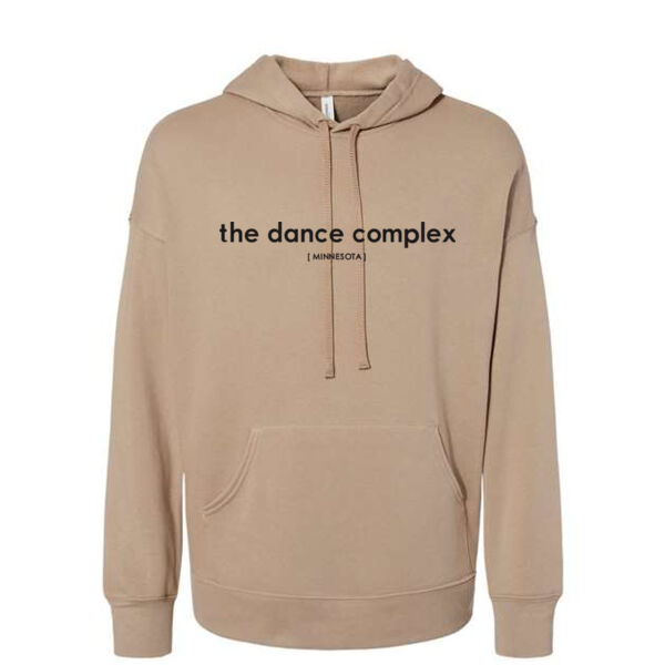 Unisex Sponge Fleece Drop Shoulder Hoodie - Printed Logo Thumbnail