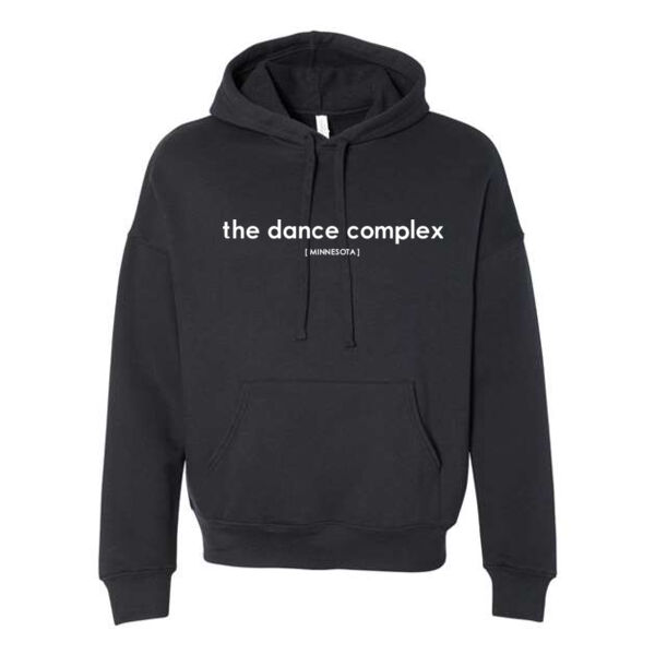 Unisex Sponge Fleece Drop Shoulder Hoodie -  Printed Logo Thumbnail