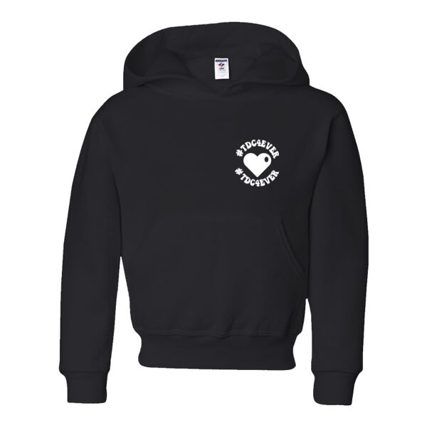 JERZEES - NuBlend® Youth Hooded Sweatshirt - Printed Logos Thumbnail
