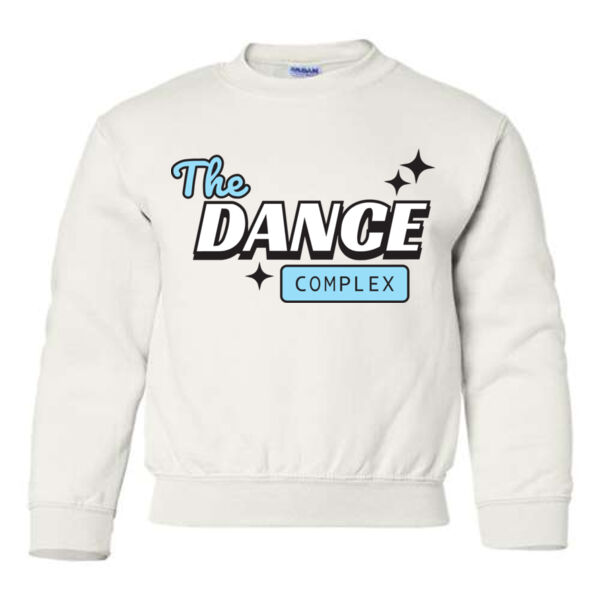 Youth Heavy Blend Crewneck Sweatshirt - Printed Logo Thumbnail