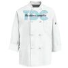 Eight Knot Button Chef Coat with Thermometer Pocket Thumbnail