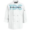 Eight Knot Button Chef Coat with Thermometer Pocket Thumbnail