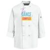 Eight Knot Button Chef Coat with Thermometer Pocket Thumbnail