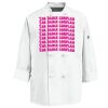 Eight Knot Button Chef Coat with Thermometer Pocket Thumbnail