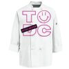 Eight Knot Button Chef Coat with Thermometer Pocket Thumbnail