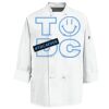 Eight Knot Button Chef Coat with Thermometer Pocket Thumbnail