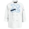 Eight Knot Button Chef Coat with Thermometer Pocket Thumbnail