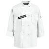 Eight Knot Button Chef Coat with Thermometer Pocket Thumbnail