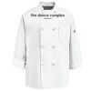 Eight Knot Button Chef Coat with Thermometer Pocket Thumbnail