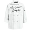 Eight Knot Button Chef Coat with Thermometer Pocket Thumbnail