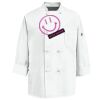 Eight Knot Button Chef Coat with Thermometer Pocket Thumbnail