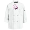 Eight Knot Button Chef Coat with Thermometer Pocket Thumbnail