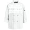 Eight Knot Button Chef Coat with Thermometer Pocket Thumbnail