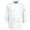 Eight Knot Button Chef Coat with Thermometer Pocket Thumbnail