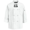 Eight Knot Button Chef Coat with Thermometer Pocket Thumbnail