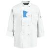 Eight Knot Button Chef Coat with Thermometer Pocket Thumbnail