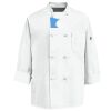 Eight Knot Button Chef Coat with Thermometer Pocket Thumbnail