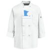 Eight Knot Button Chef Coat with Thermometer Pocket Thumbnail