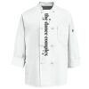 Eight Knot Button Chef Coat with Thermometer Pocket Thumbnail