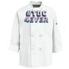 Eight Knot Button Chef Coat with Thermometer Pocket Thumbnail