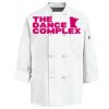 Eight Knot Button Chef Coat with Thermometer Pocket Thumbnail