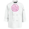 Eight Knot Button Chef Coat with Thermometer Pocket Thumbnail