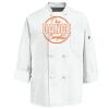 Eight Knot Button Chef Coat with Thermometer Pocket Thumbnail