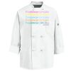 Eight Knot Button Chef Coat with Thermometer Pocket Thumbnail