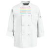 Eight Knot Button Chef Coat with Thermometer Pocket Thumbnail