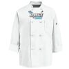 Eight Knot Button Chef Coat with Thermometer Pocket Thumbnail