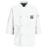 Button Chef Coat with Thermometer Pocket Thumbnail