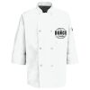 Button Chef Coat with Thermometer Pocket Thumbnail