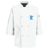 Button Chef Coat with Thermometer Pocket Thumbnail