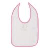 Infant Contrast Trim Premium Jersey Bib Thumbnail