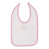 Infant Contrast Trim Premium Jersey Bib Thumbnail