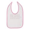 Infant Contrast Trim Premium Jersey Bib Thumbnail