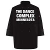 Ten Pearl Button Black Chef Coat Thumbnail