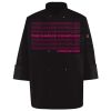 Ten Pearl Button Black Chef Coat Thumbnail