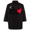 Ten Pearl Button Black Chef Coat Thumbnail