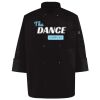 Ten Pearl Button Black Chef Coat Thumbnail